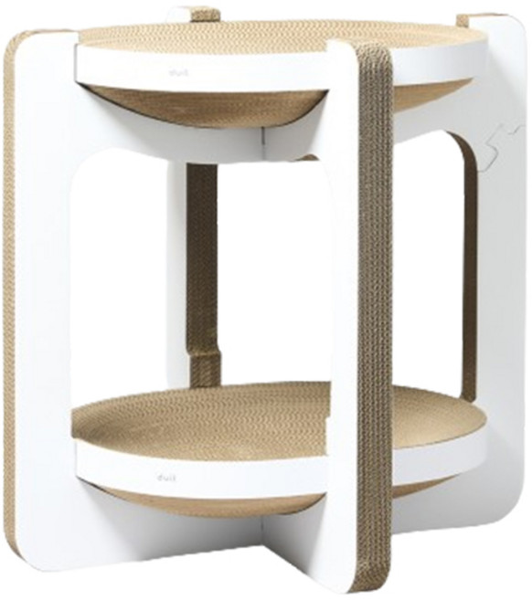 DUIT 티라미수 보드 스크래쳐, 화이트, 1개