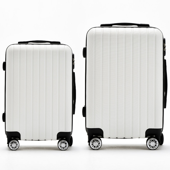 도씨 여행용 솔리드 하드 캐리어 2종 세트 20인치+24인치