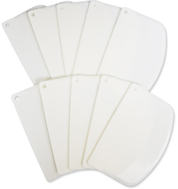 스크레이퍼 둥근모양, 10개