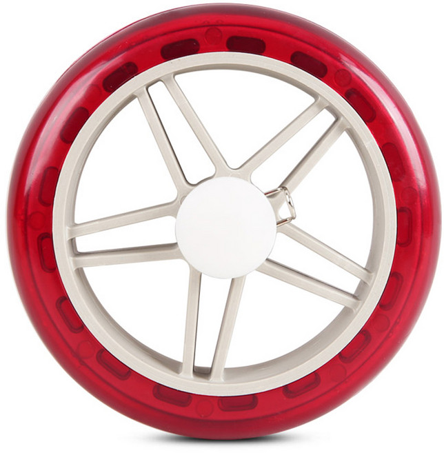 다와올마트 교체용 우레탄바퀴, 레드, 1개