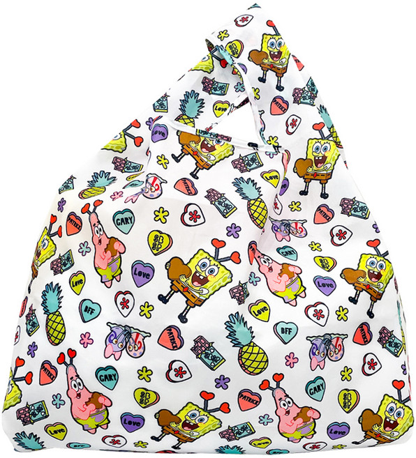 SpongeBob 海綿寶寶 購物袋, 1個, 摯友