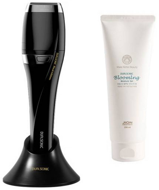 듀얼소닉 프로페셔널 에디션 레이저미용기기 세트, JOMT-AH-05C, 블랙
