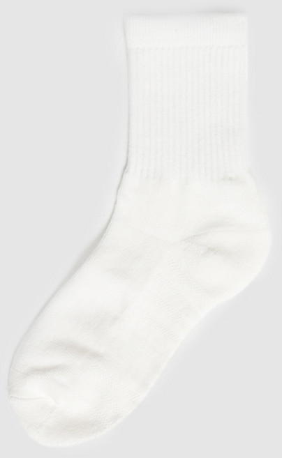 테크스킨 컬러컬렉션 골프양말, 화이트, 1개