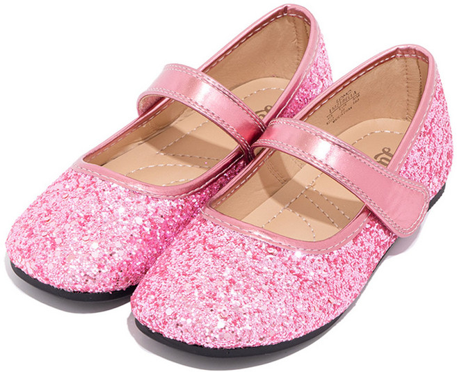 롬크 루미 여아용 벨라 글리터 메리제인 구두