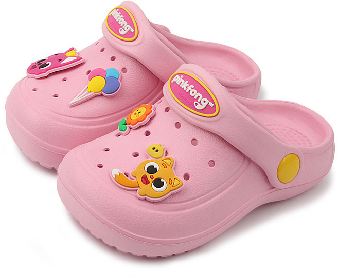 AlphaShoe 碰碰狐童款夏季EVA洞洞鞋