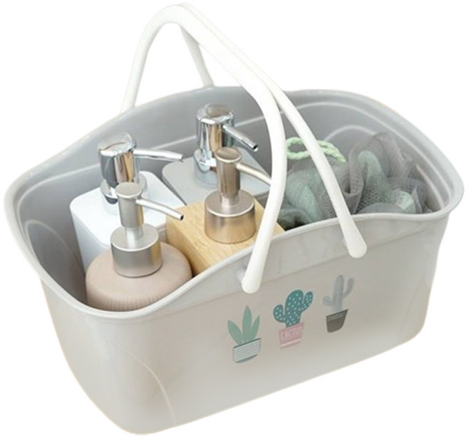 보노하우스 칵투스 물빠짐 목욕 바구니, 혼합색상