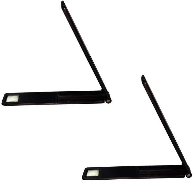 베리넷 슬림 미니 휴대폰 톡홀더 거치대, 블랙, 2개