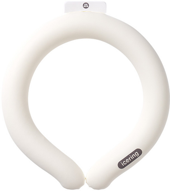 엠팩플러스 아이스링 넥쿨러, 아이보리, 1개