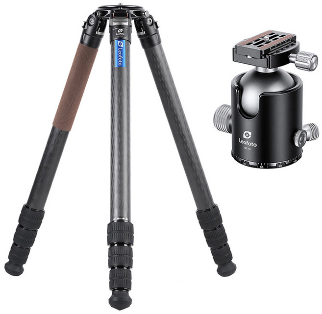 레오포토 시스테메틱 10X 카본삼각대 + 볼헤드 세트, LM-404C(카본삼각대), HB-70(볼헤드), 1개