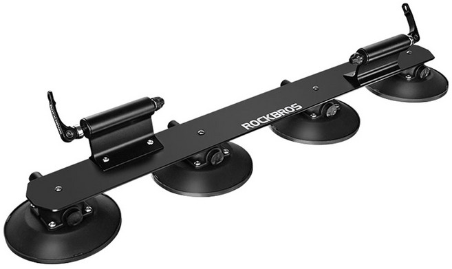 락브로스 차량용 흡착식 자전거 캐리어 XP1002, 블랙, 1개