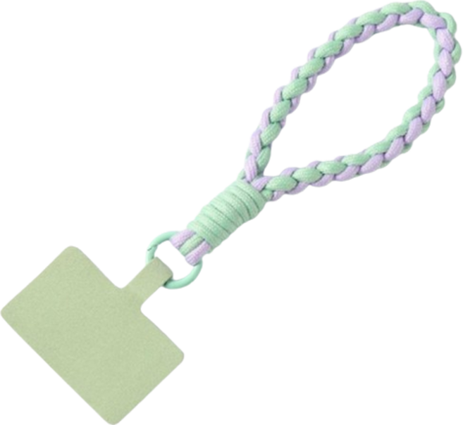 미소로운 핸드폰 분실방지 손목 스트랩, 그린, 1개