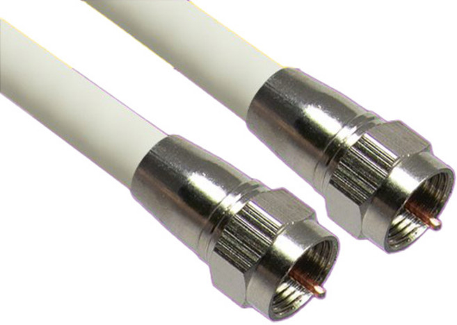 마하링크 국산 안테나 TV 화이트 동축 수제작 케이블, MLZ-WRF050(5m), 1개