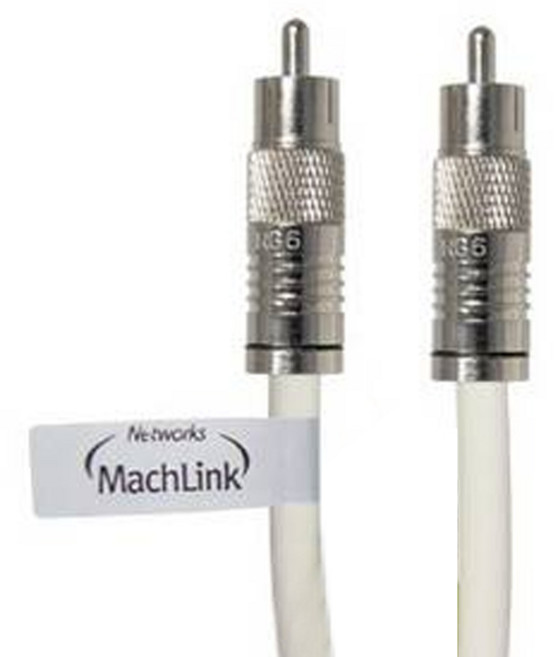 마하링크 국산 고급형 RCA 5C 동축 케이블 화이트, MLZ-WCC070 (7m), 7m, 1개
