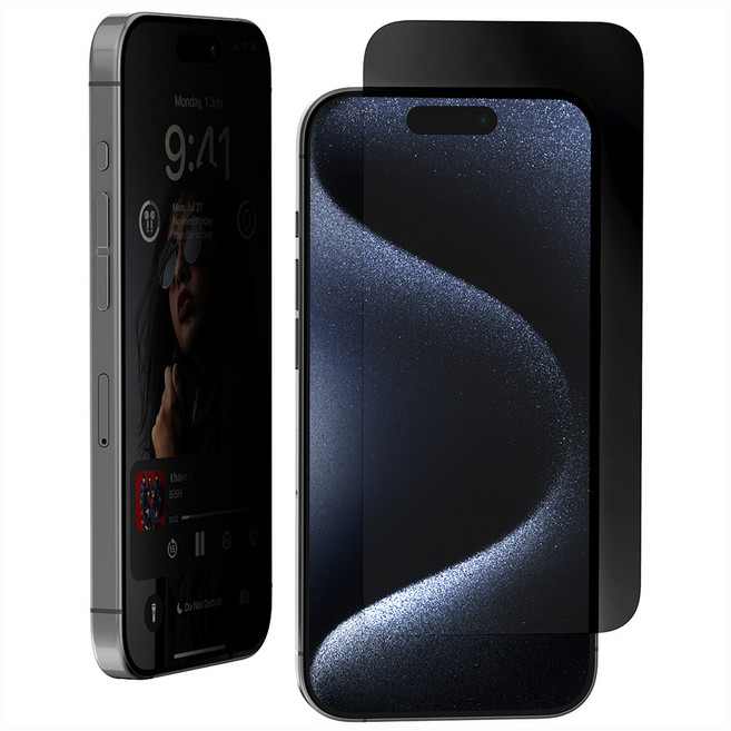 구스페리 프라이버 360도 보호 강화유리 액정보호 필름, 1개