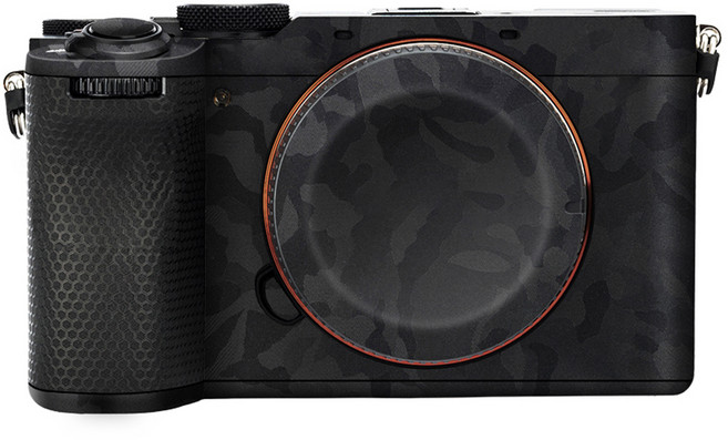 JJC 소니 A7C2 A7CR 카메라 스킨 스크래치 보호 필름, SS-SK(쉐도우 블랙), 1개