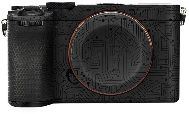 JJC 소니 A7C2 A7CR 카메라 스킨 스크래치 보호 필름, SS-CB(판타지 블랙), 1개