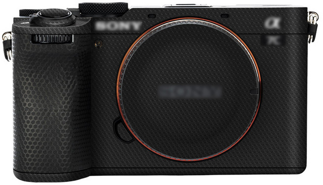 JJC Sony A7C2 A7CR 相機機身貼膜 防刮保護膜, SS-MK(消光黑), 1個