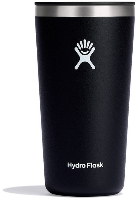 하이드로 플라스크 20온즈 올어라운드 텀블러 프레스인리드, 블랙, 591ml, 1개