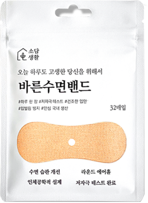 소담생활 바른수면밴드 32p, 1개