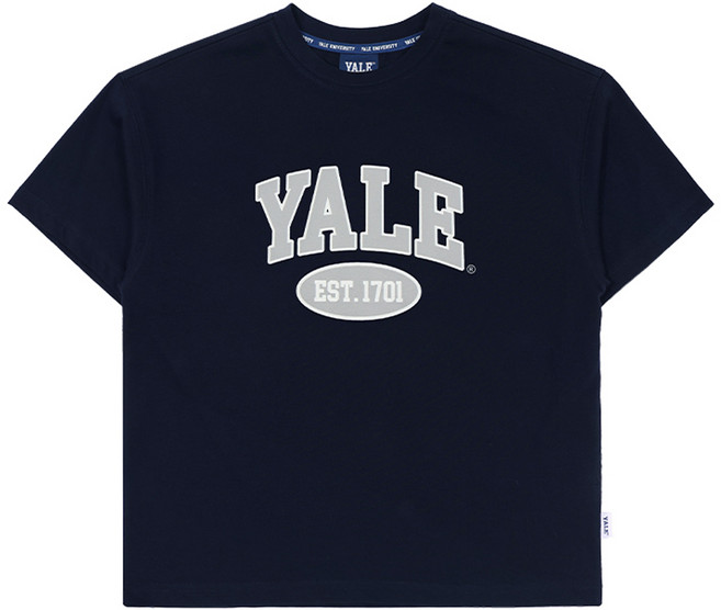 예일키즈 아동용 아치 로고 반팔 티셔츠 YJCCHSD23032