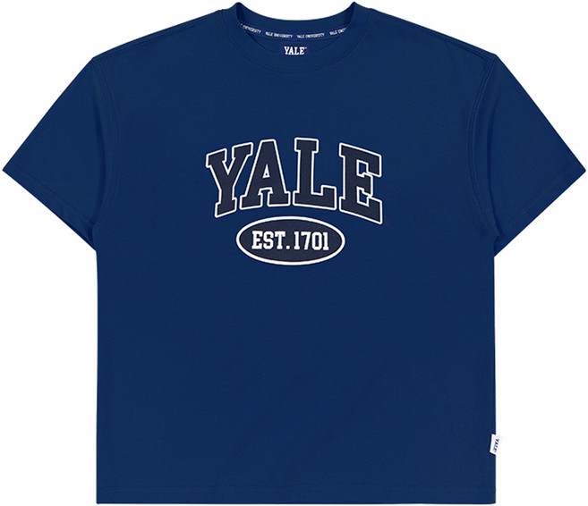 예일키즈 아동용 아치 로고 반팔 티셔츠 YJCCHSD23032