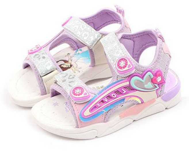 루루슈 여아용 스노우 하트 샌들 RS139