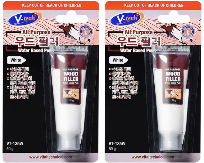 Vtech 우드필러 화이트, 2개