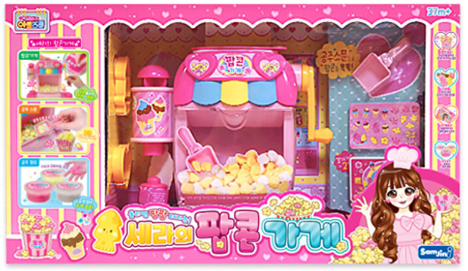 세라공주 세라의 팝콘가게, 1개, 분홍색등