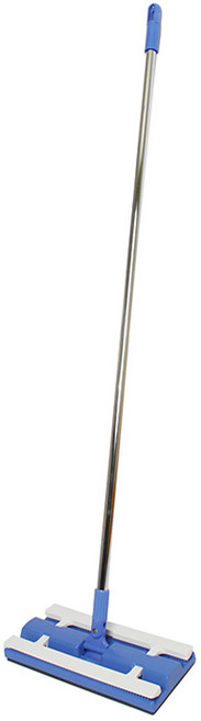 크린메이트 집게형 밀대 블루 중형, 1개