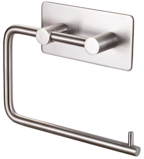 위드모어 3M 스텐 304 무타공 접착식 모던 휴지걸이, 1개