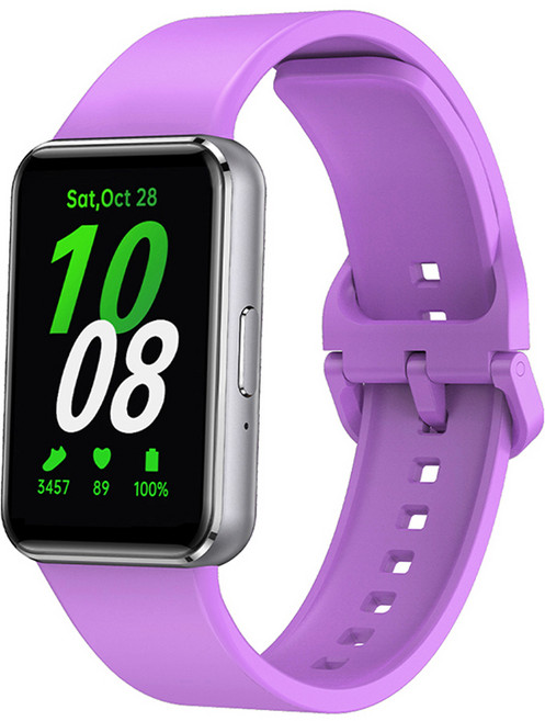 하마테 스마트 워치 실리콘 스포츠 스트랩, 퍼플