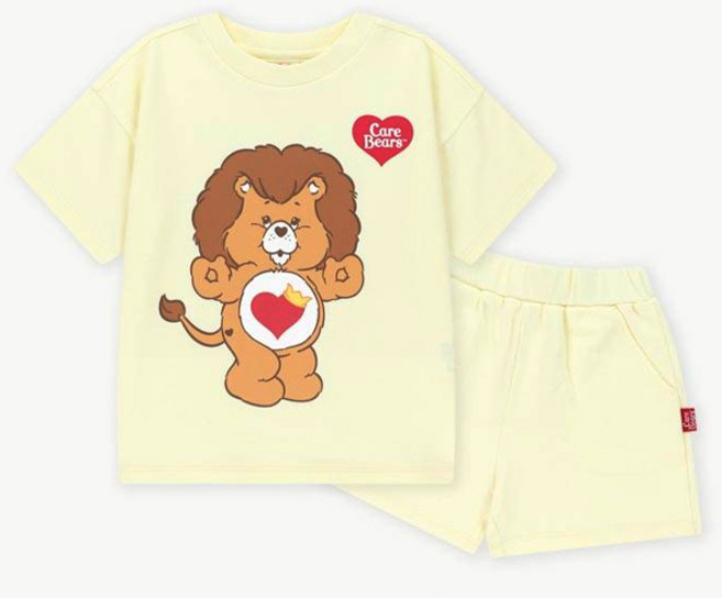 Care Bears 兒童用 Care Bears and Cousins 寬鬆版五分上下套裝