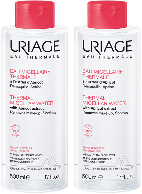 유리아쥬 미셀라 센서티브 클렌징 워터, 500ml, 2개