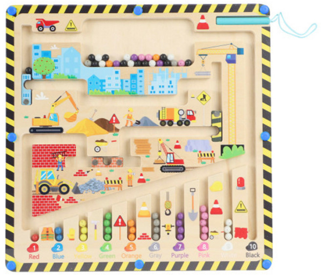 하베브릭스 아동용 꼬마몬테 숫자미로, 1개