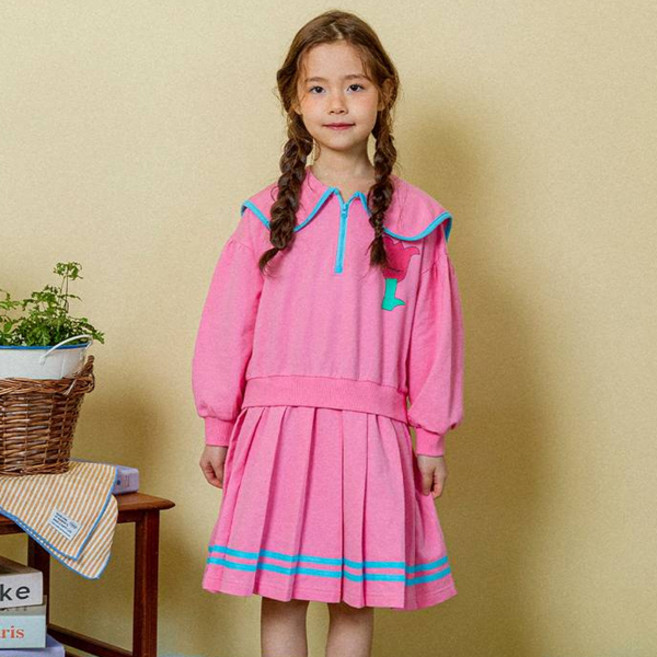 케이드코코 여아용 코코 플라워 테니스 원피스