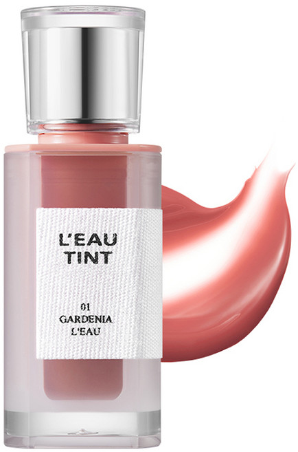 BBIA 魅雅 L'eau 水潤光保濕唇釉, 01 Gardenia L'eau, 4.5g, 1支