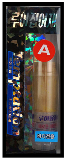 씨타임 수풍 립스틱형 루어 집어제 바다전용, 1개