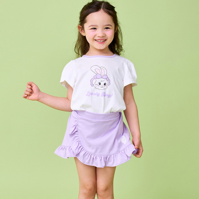 bebezoo 女童款可愛兔子上下套裝