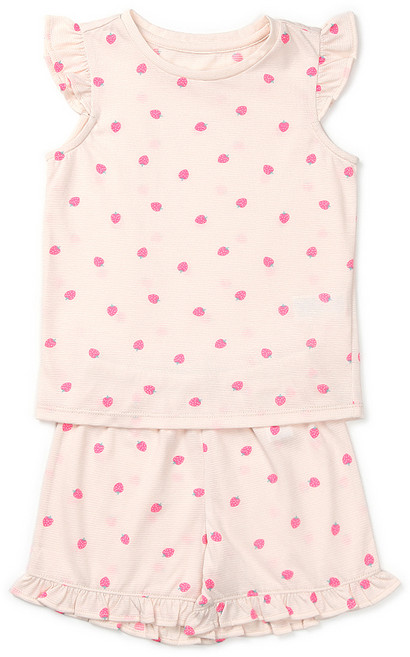 래핑차일드 여아용 프릴 에어리쿨 나시 상하 세트