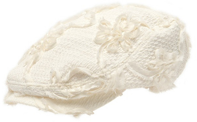 POESIE D'AME CORSAGE FLAT CAP IN