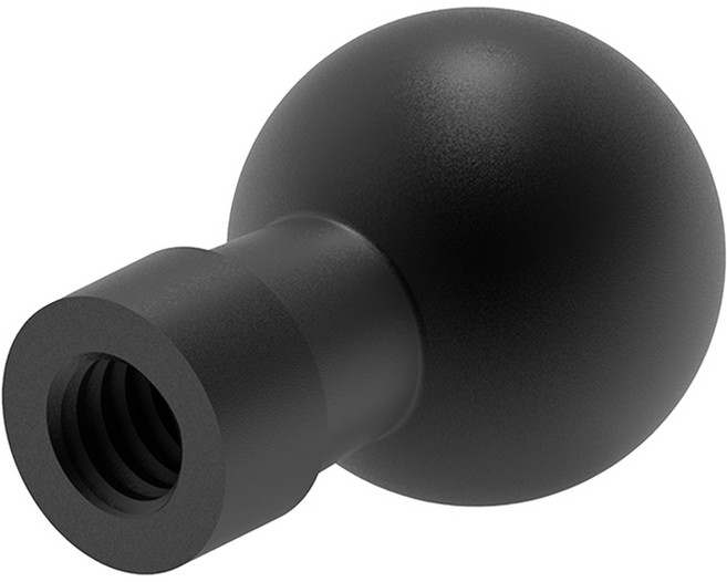 파라그랩 알루미늄 17mm 무선 충전 삼각대 나사 호환 볼 헤드, PB17R, 1개