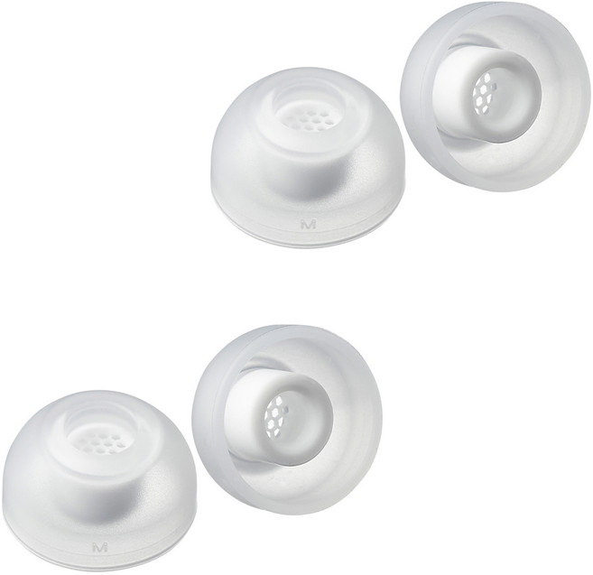 아즈라 맥스 TWS6 드비알레 호환 이어팁, 화이트, 4개