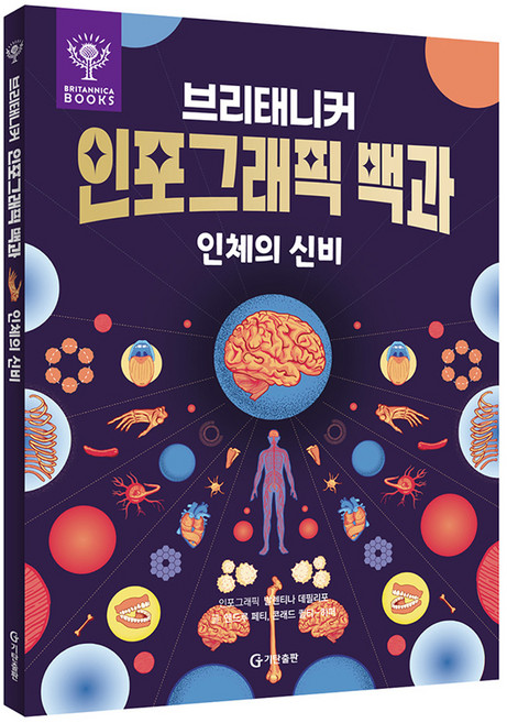 브리태니커 인포그래픽 백과 : 인체의 신비, 기탄출판, 앤드루 페티,콘래드 퀄티-하퍼 글/발렌티나 데필리...