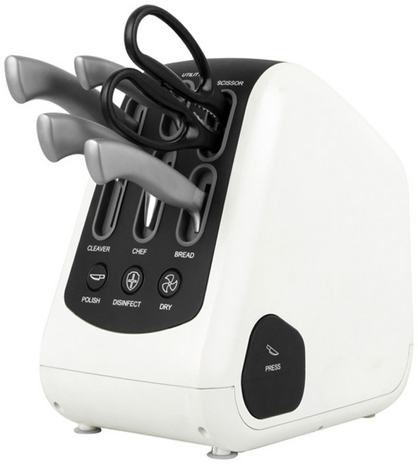 보랄 더 셰프 칼소독기 HNZ-KS550Y + 칼 4종 + 가위 세트