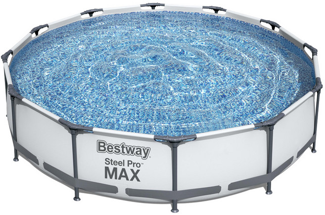 베스트웨이 원형 기둥 풀장 여과기 세트 PL56416, 1개