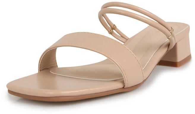 슈펜 여성용 베이직 투웨이 스트랩 뮬 샌들 3cm HPWWNE2401