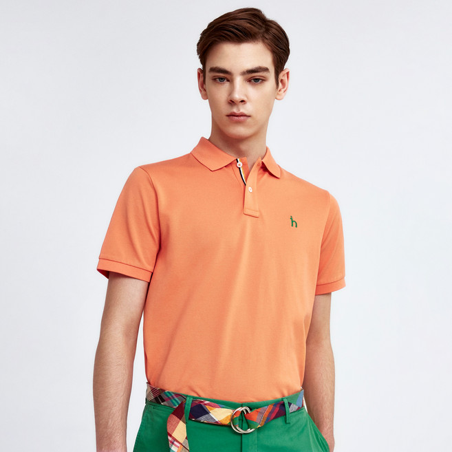 헤지스 아이코닉 반팔 피케 티셔츠 HZTS4B