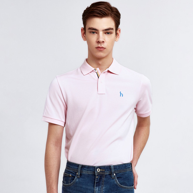 헤지스 아이코닉 반팔 피케 티셔츠 HZTS4B