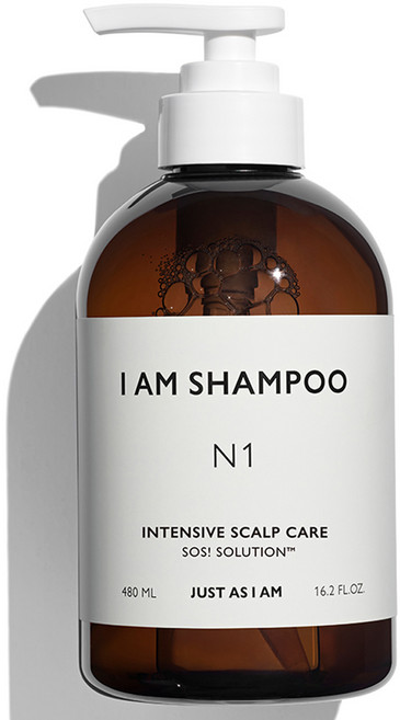 저스트에즈아이엠 인텐시브 스칼프 케어 샴푸 넘버 원 피그 플로럴향, 480ml, 1개