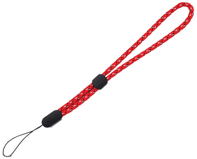다연경 손목 줄 키링 실리콘 다용도 휴대폰 스트랩, 도트레드, 1개